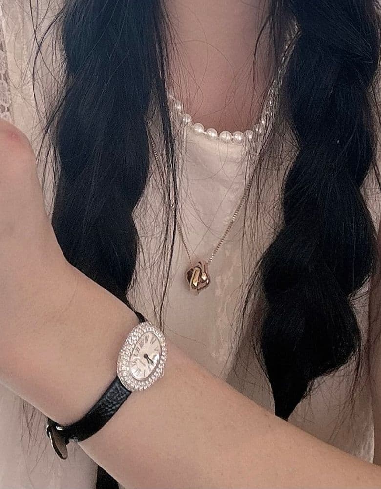 까르띠에 다이아몬드 파베 베누아 미니