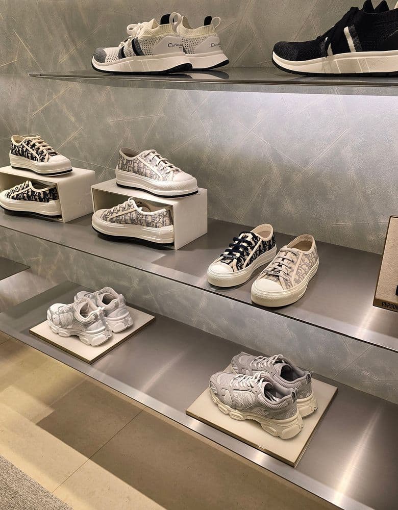 Dior Oblique Walk'n'Dior Platform Sneakers