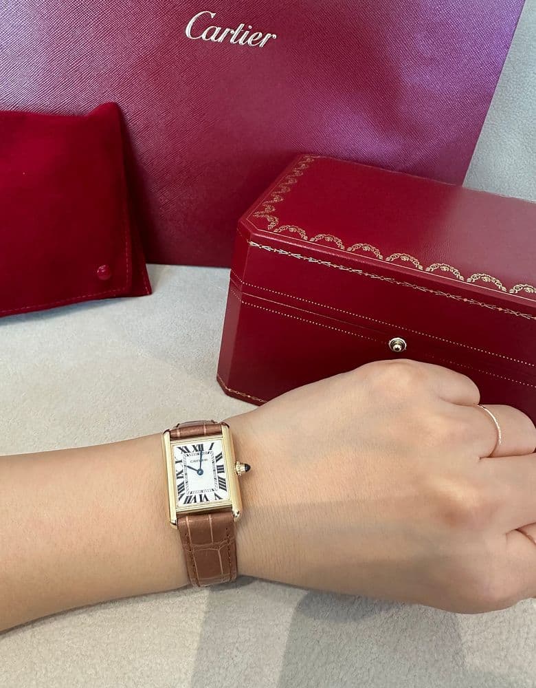 My first Cartier Tank Louis, a wish come true.