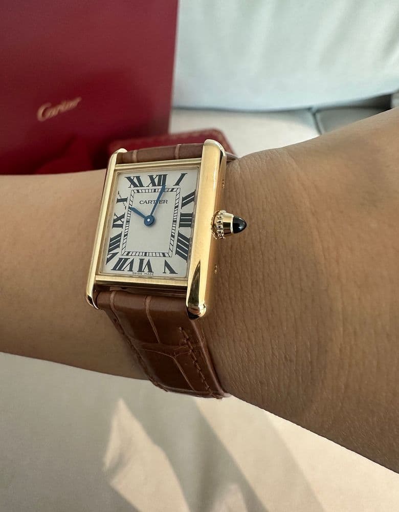 My first Cartier Tank Louis, a wish come true.