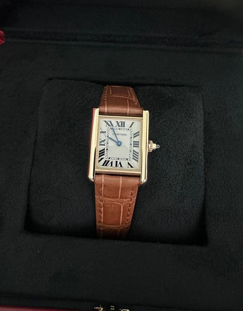 My first Cartier Tank Louis, a wish come true.
