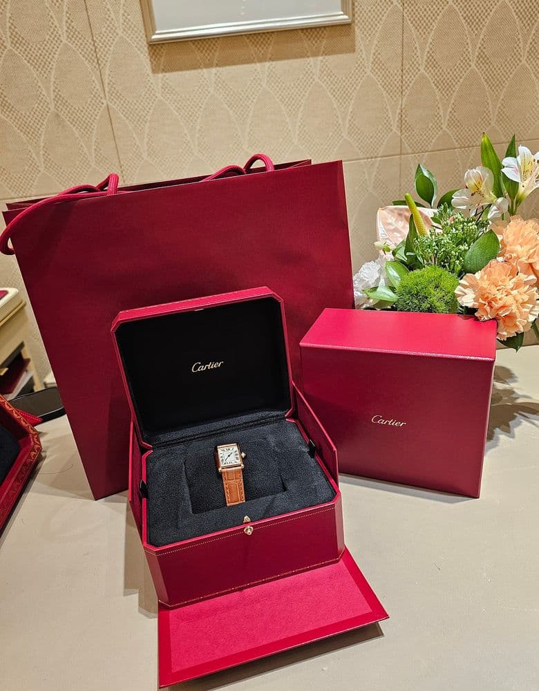 My first Cartier Tank Louis, a wish come true.