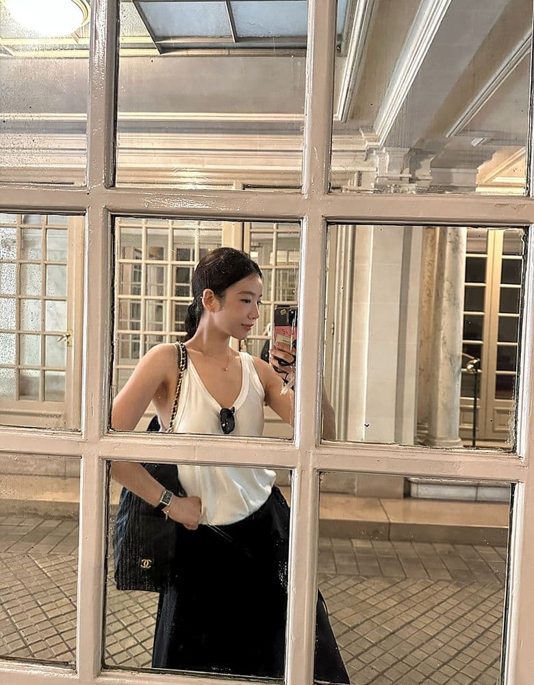 Chanel Classic Flap Bag, Medium size, in Black