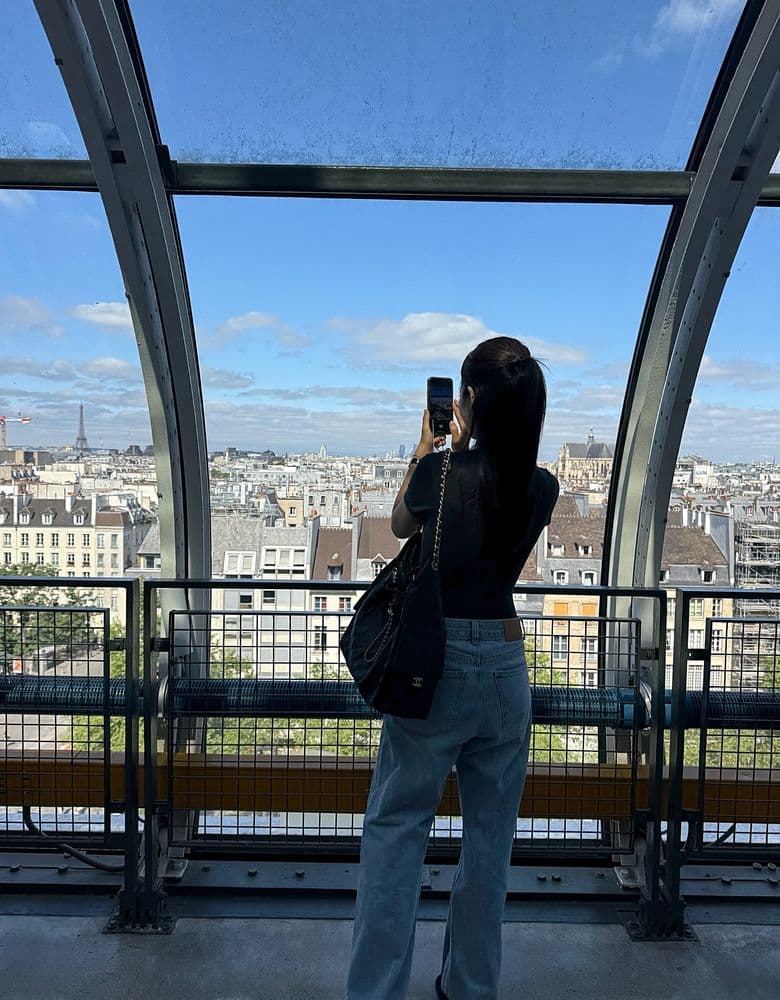 Chanel Classic Flap Bag, Medium size, in Black