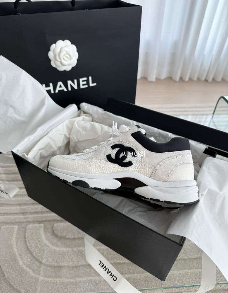 샤넬 테니스 스니커즈