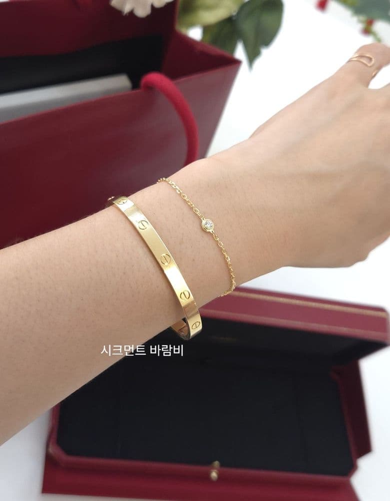 까르띠에 러브 미디움 + 다무르 s