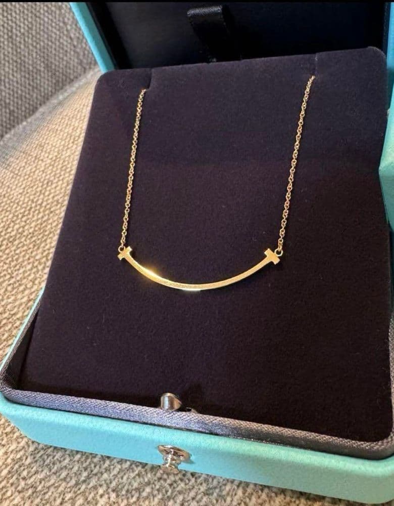 Tiffany T Smile Necklace: The perfect way to start your Tiffany collection.