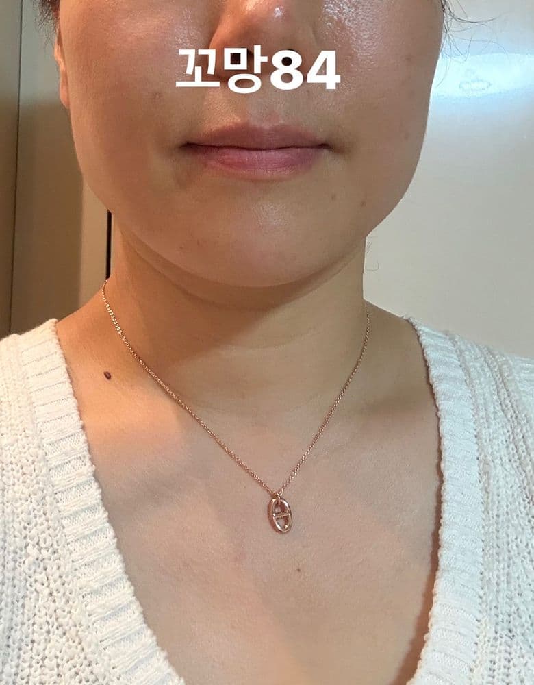 Hermès Gold Chaine d'Ancre Necklace Small