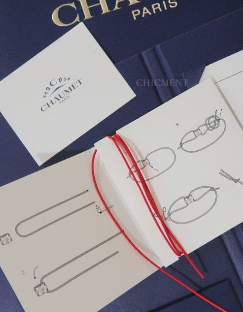 Chaumet Bee My Love Cord Bracelet