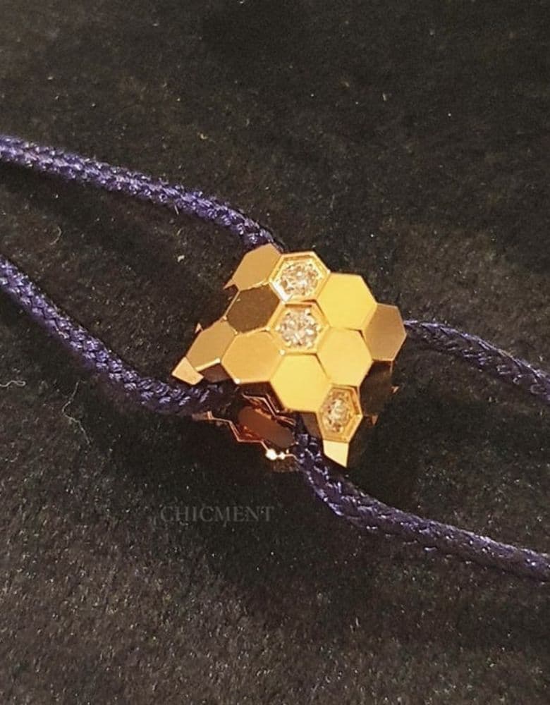 Chaumet Bee My Love Cord Bracelet