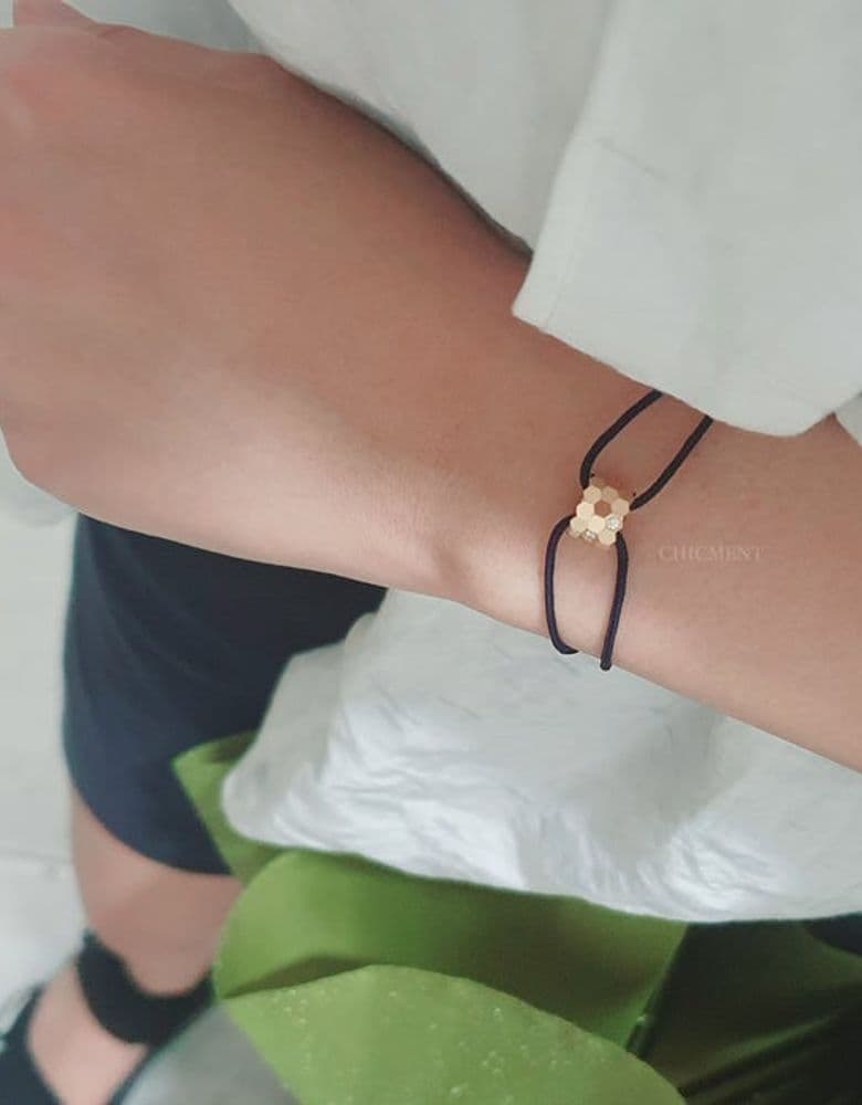 Chaumet Bee My Love Cord Bracelet