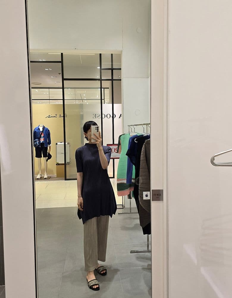 Pleats Please July Monthly Tunic