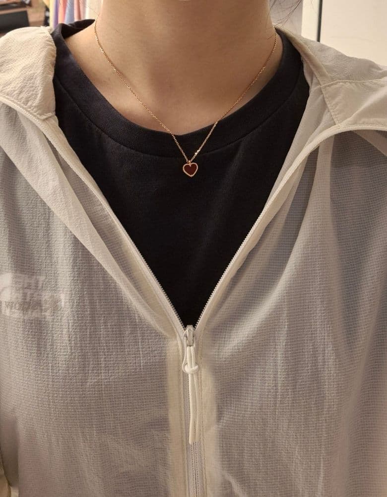 반클리프 스위트 하트 목걸이