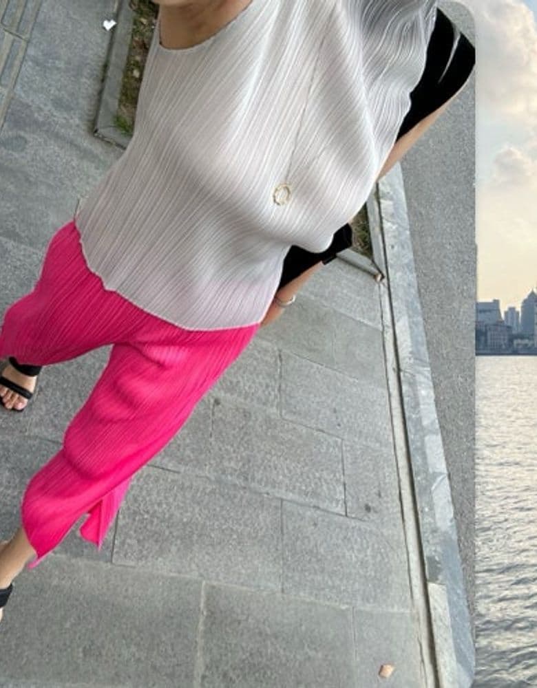 플리츠플리즈 도른자의 코디