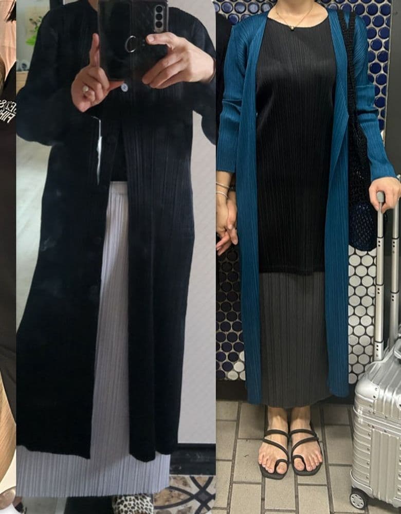 플리츠플리즈 도른자의 코디