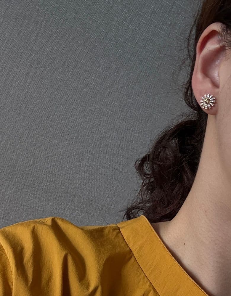 Damiani Margherita Citrine 10mm Earrings