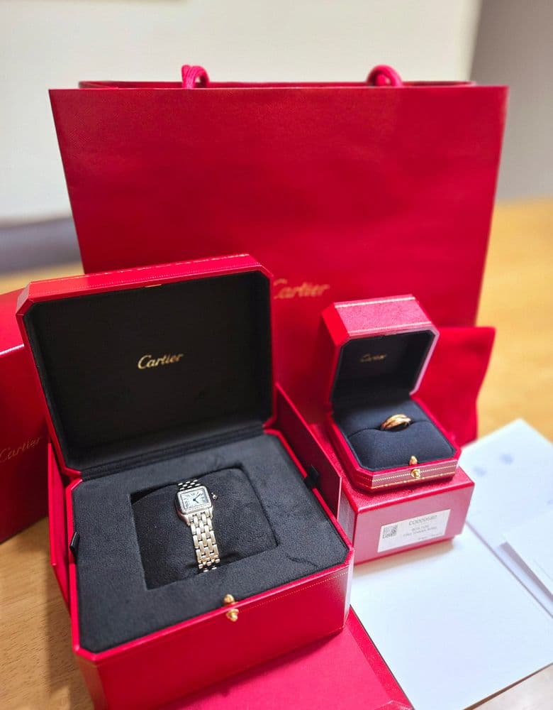 Cartier Panthère Diamond / Trinity Ring