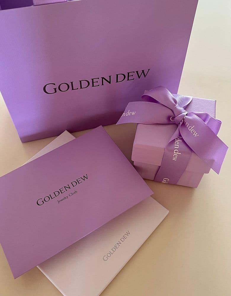 Golden Dew Percipe Favia Ring
