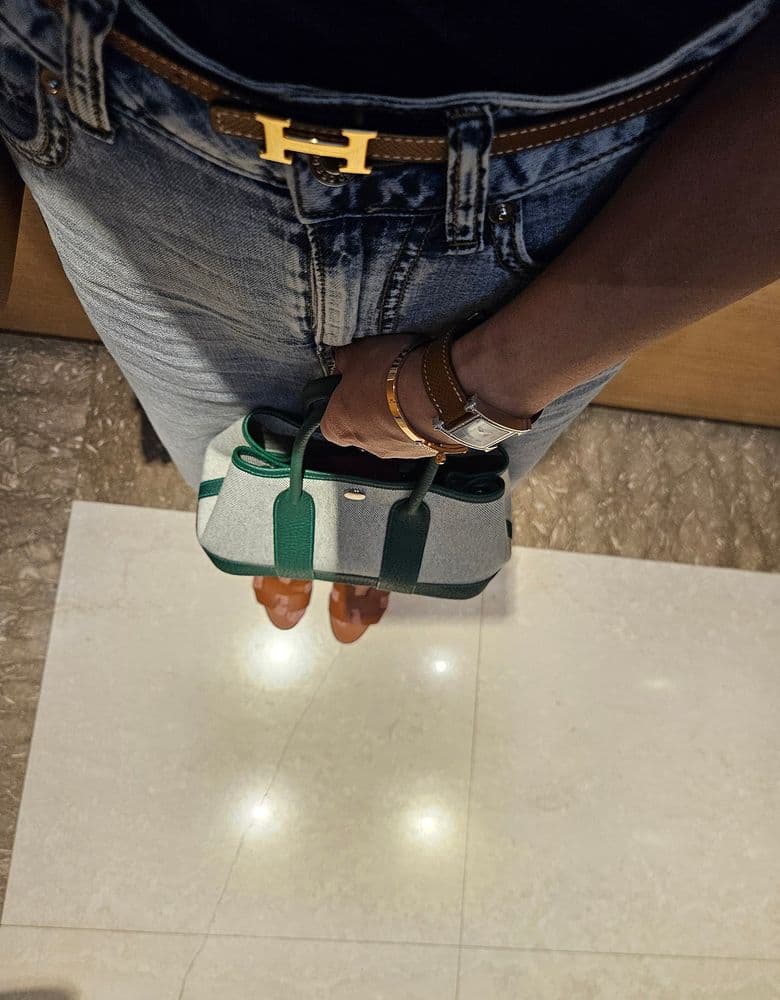 에르메스 네오 가든파티 캔버스