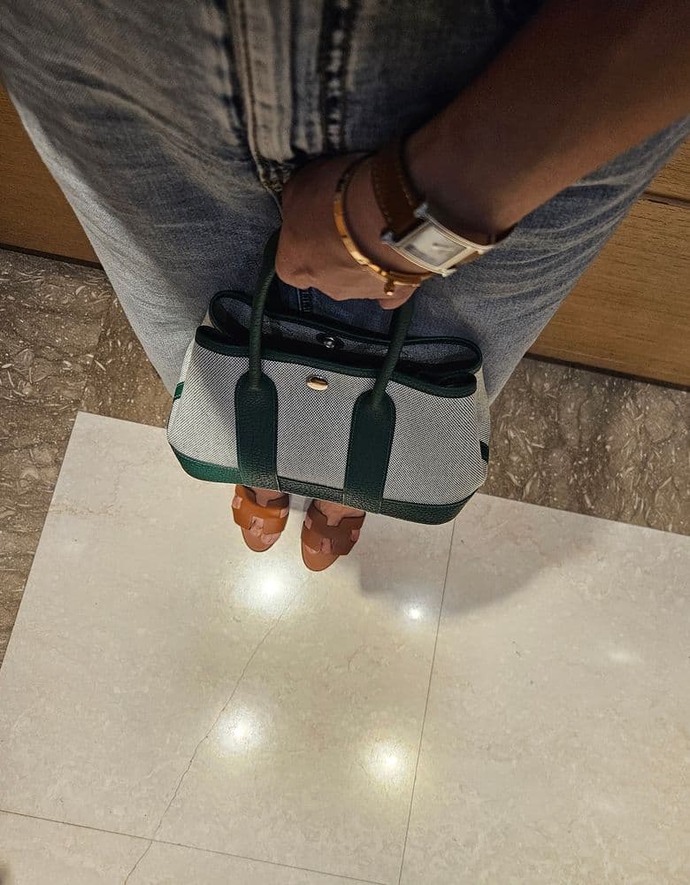 에르메스 네오 가든파티 캔버스