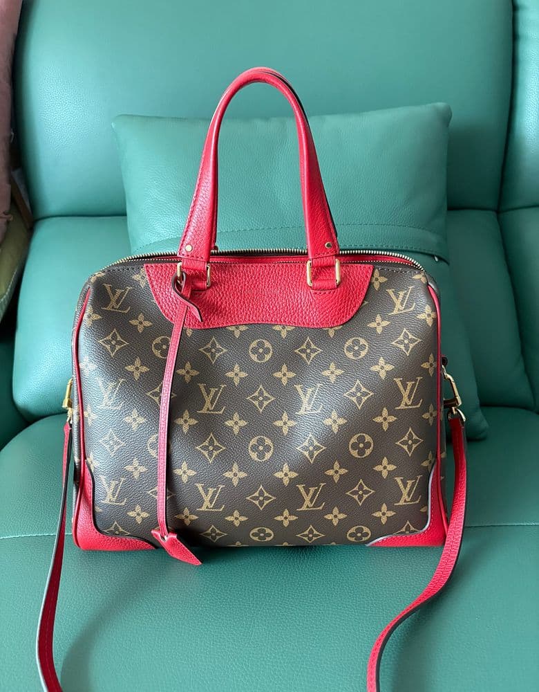 Louis Vuitton Retiro Red