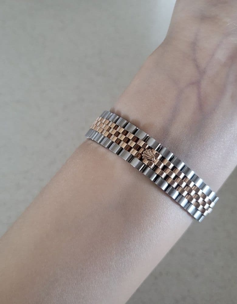 롤렉스 별다이아 로즈골드 28mm