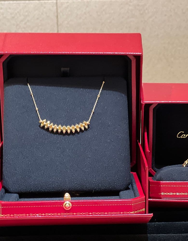 까르티에 클레쉬 목걸이, 반지