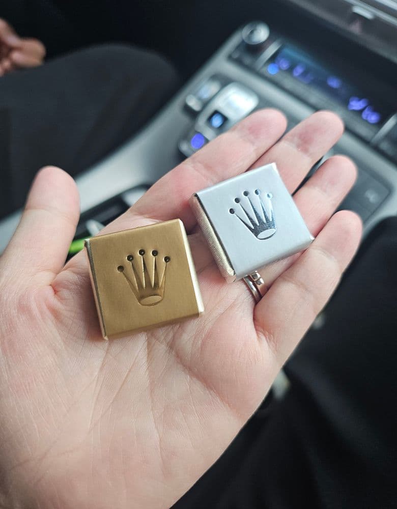 Rolex Two-Tone Datejust with Silver Dial and Ten Diamonds (Later Holy Grail)