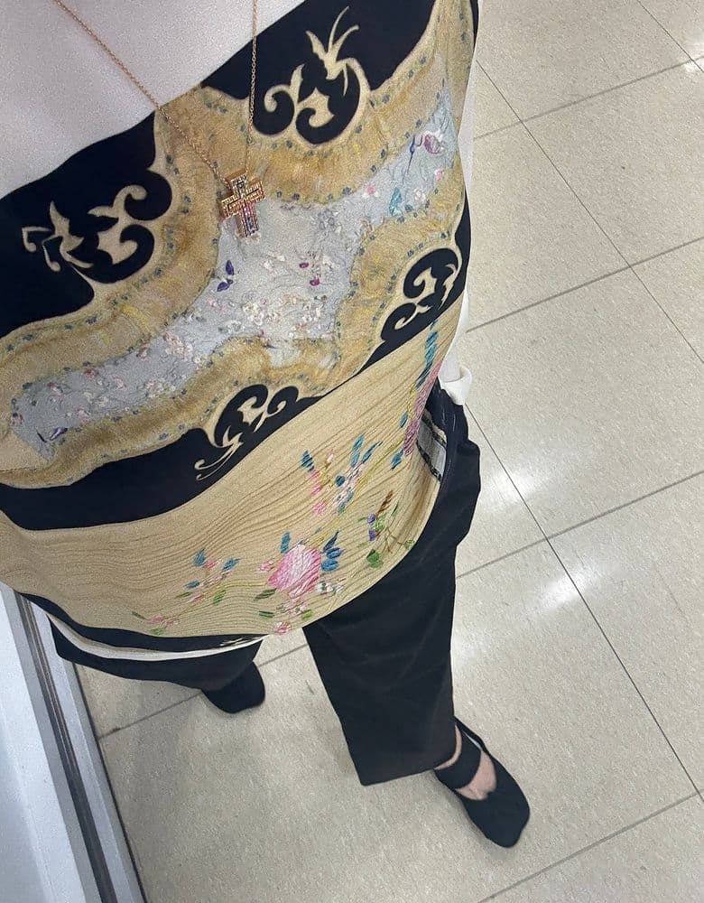 Mm6 Ballerina Bloafer White (Leather, Polyester)