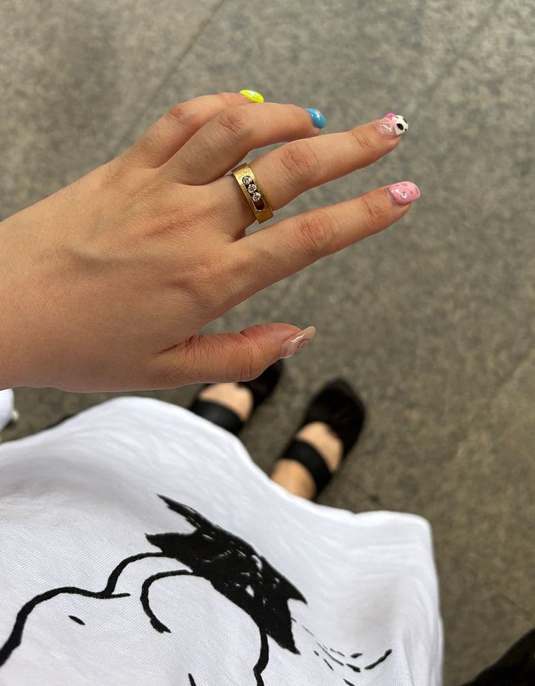 Mm6 Ballerina Bloafer White (Leather, Polyester)