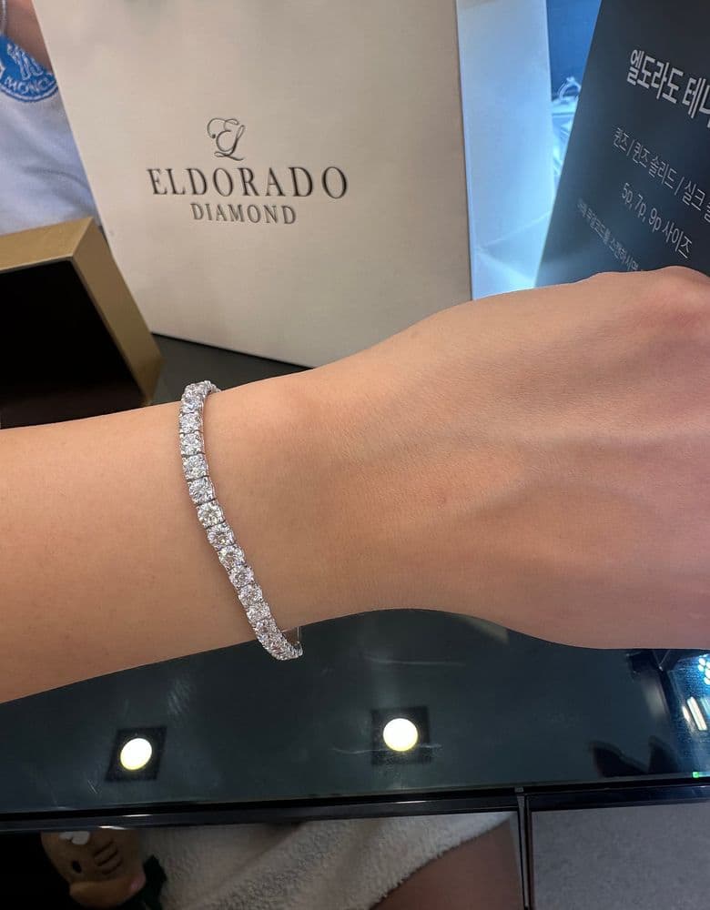 2부 랩다이아 테니스팔찌