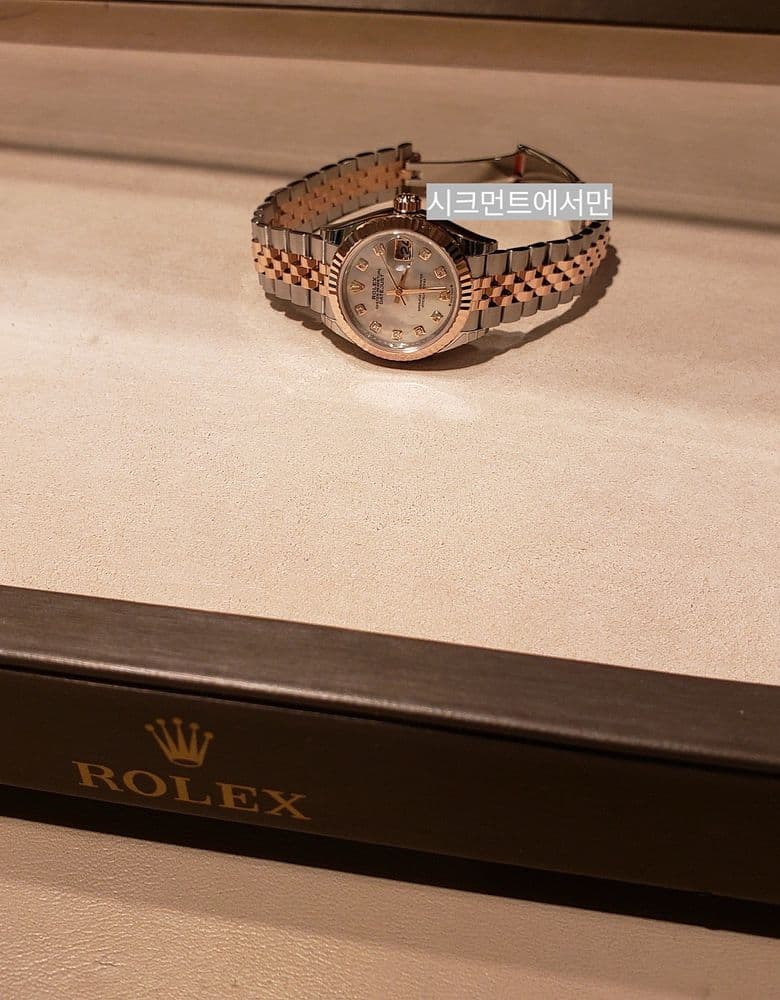롤렉스 자개 텐포인트 시계