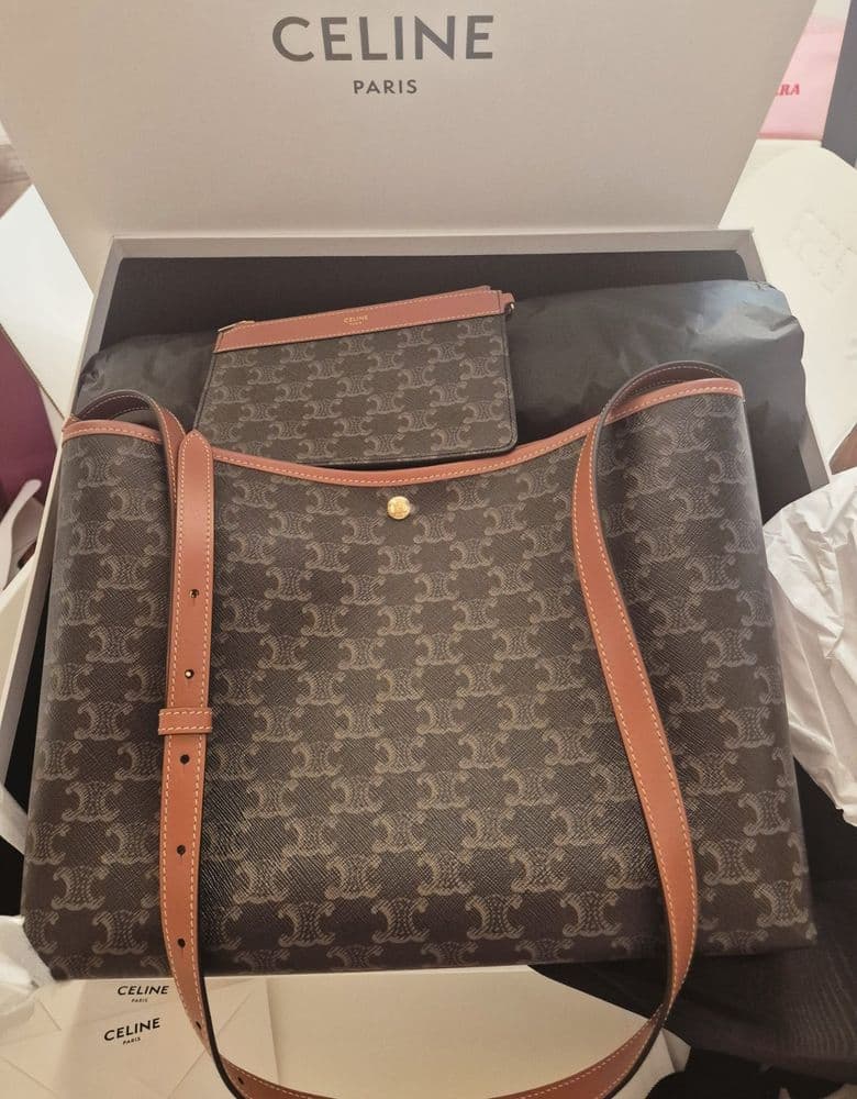 Celine's new bag, the Soft Shopper.