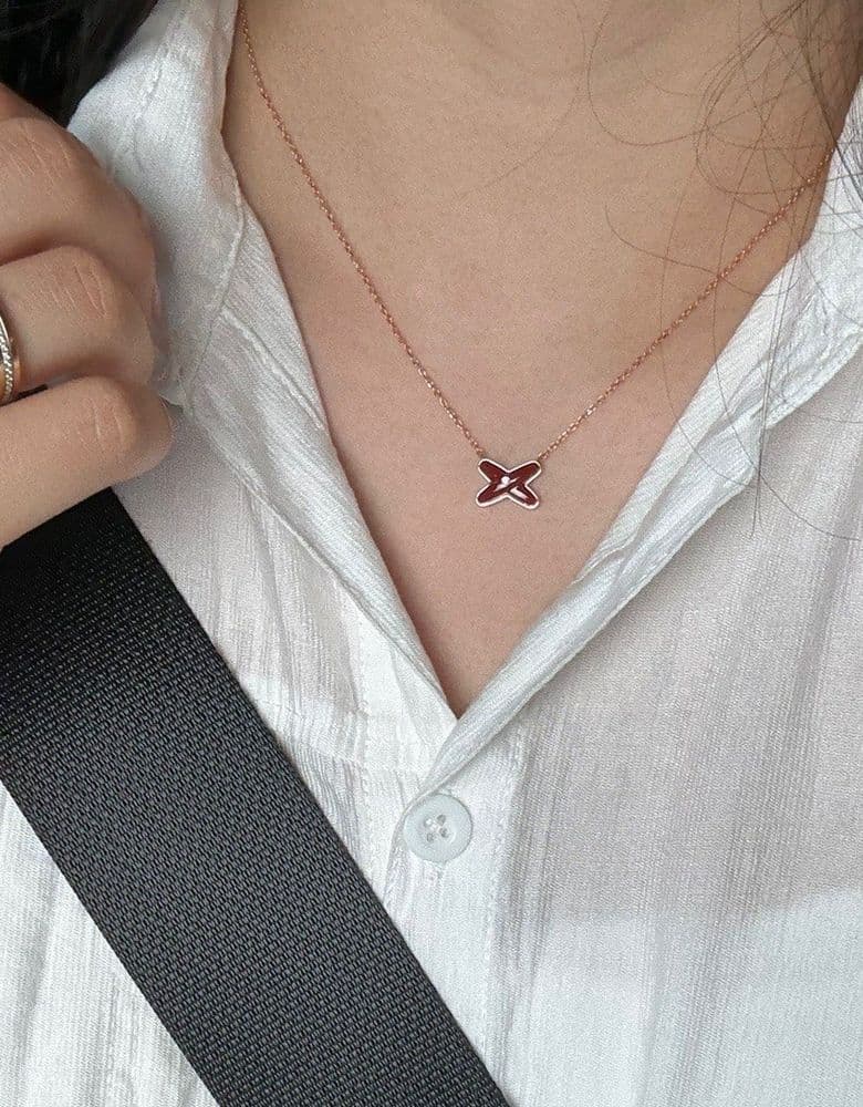 Chaumet Joudryian Necklace in Carnelian (Red)