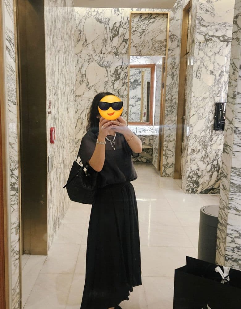 Dior Toujours Medium in Black