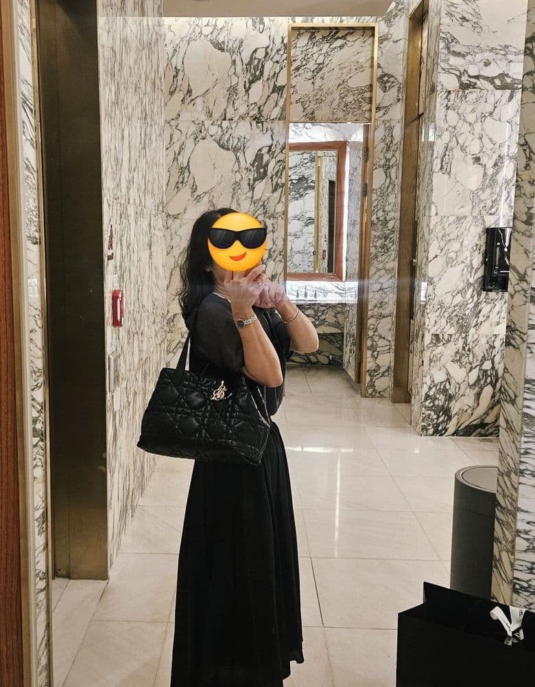 Dior Toujours Medium in Black