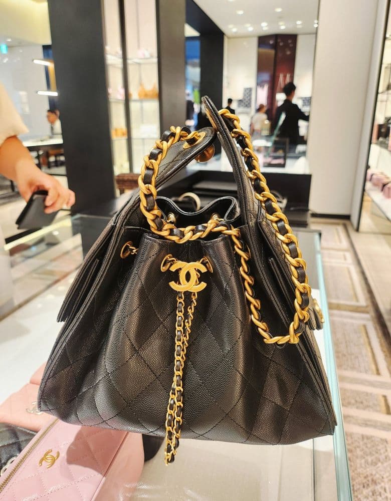 Chanel Classic Flap Bag, Small Size, in Black