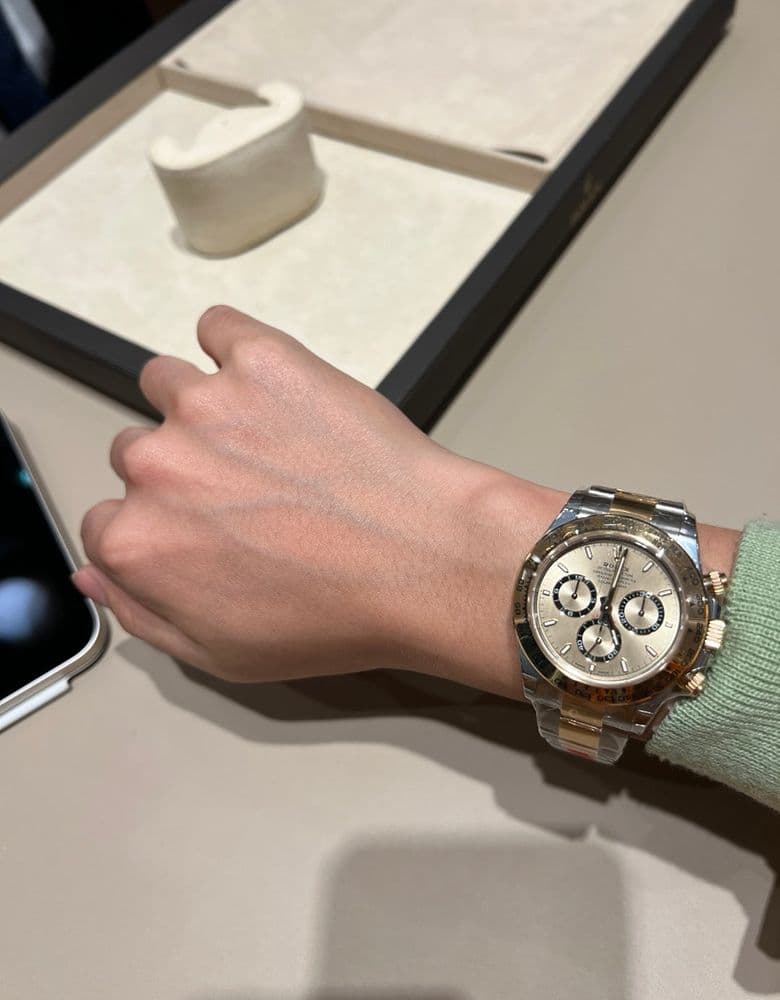 롤렉스 데이토나 126503 화이트 콤비