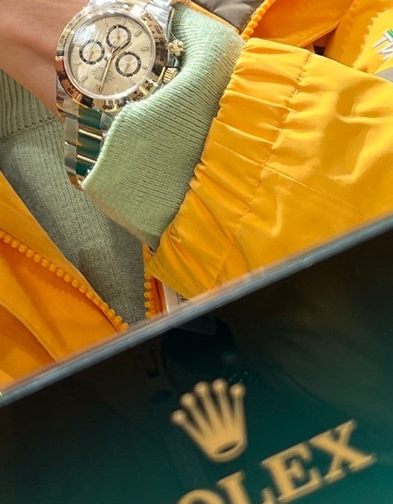 롤렉스 데이토나 126503 화이트 콤비