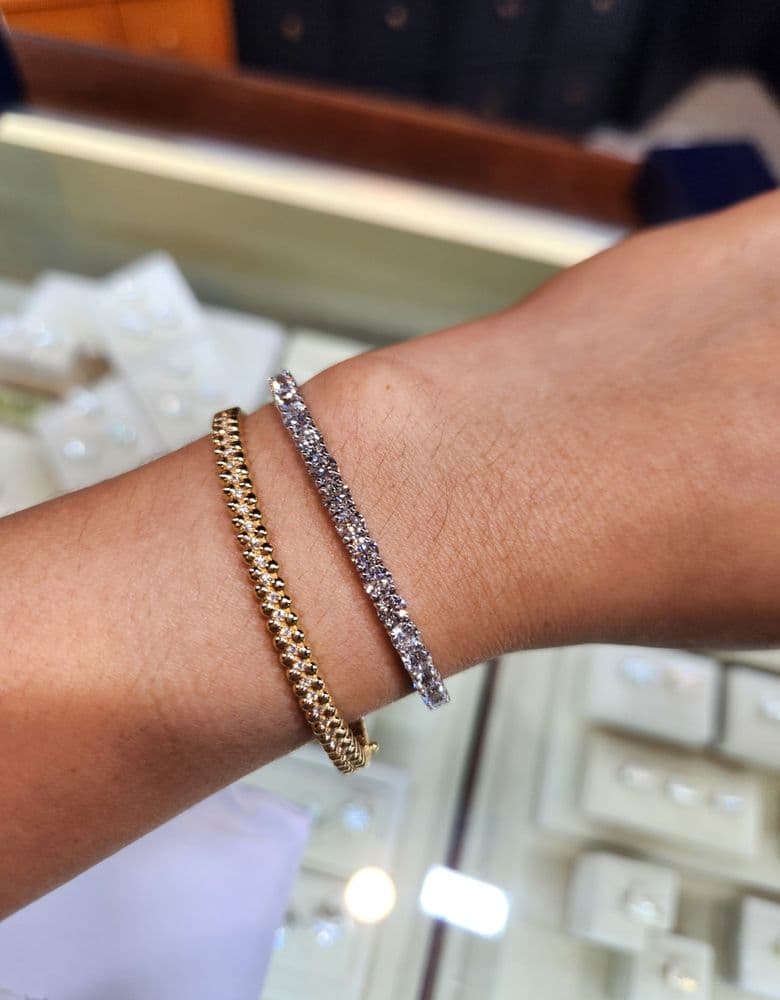 Baisl Tennis Bracelet, 2bu Large