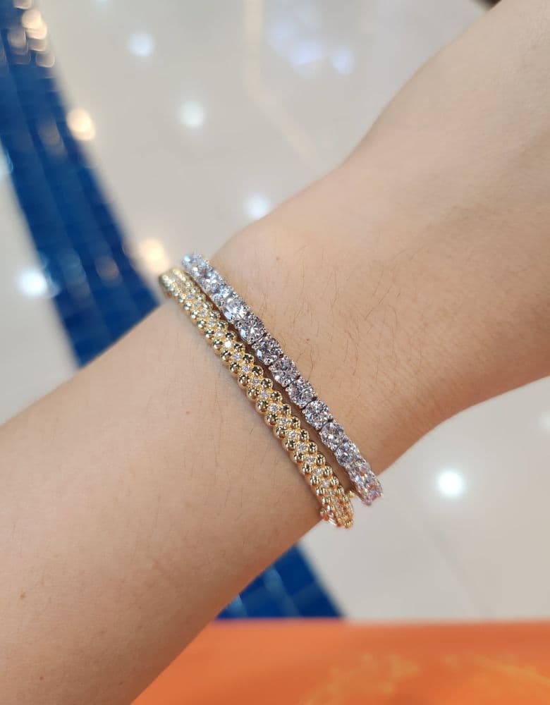 Baisl Tennis Bracelet, 2bu Large