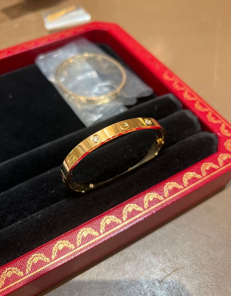 까르띠에 러브 4 다이아