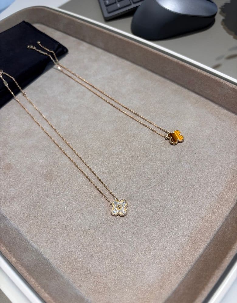 반클리프앤아펠 빈티지 기요세 목걸이