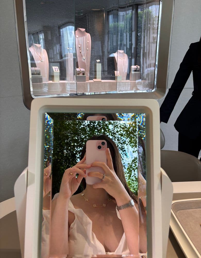 반클리프앤아펠 빈티지 기요세 목걸이