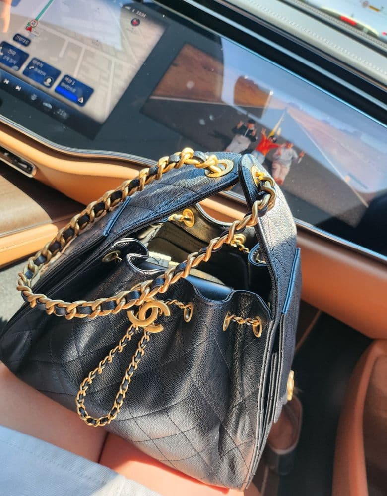 샤넬 25백 실 사용 후기