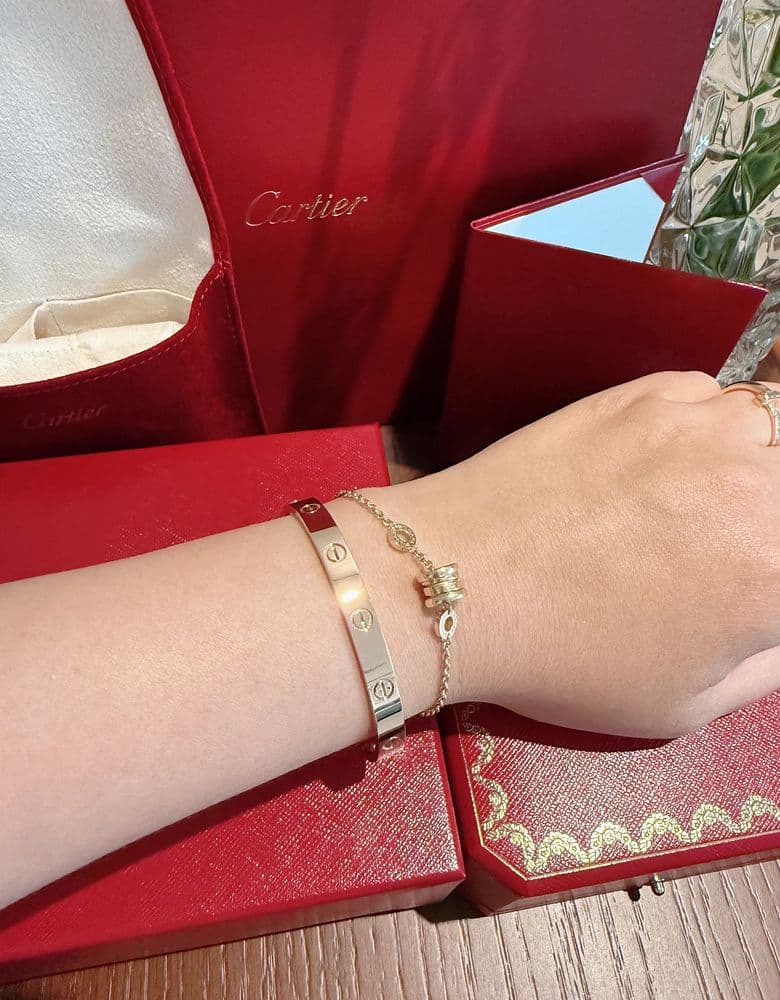 Cartier Love Bracelet, classic.