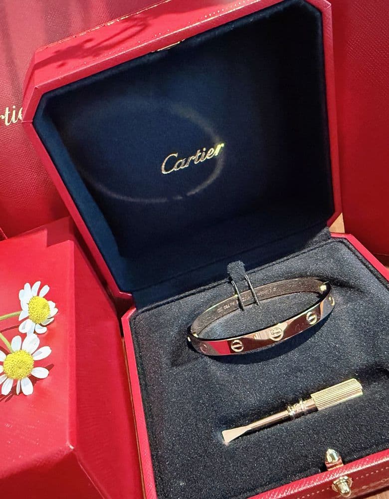 Cartier Love Bracelet, classic.