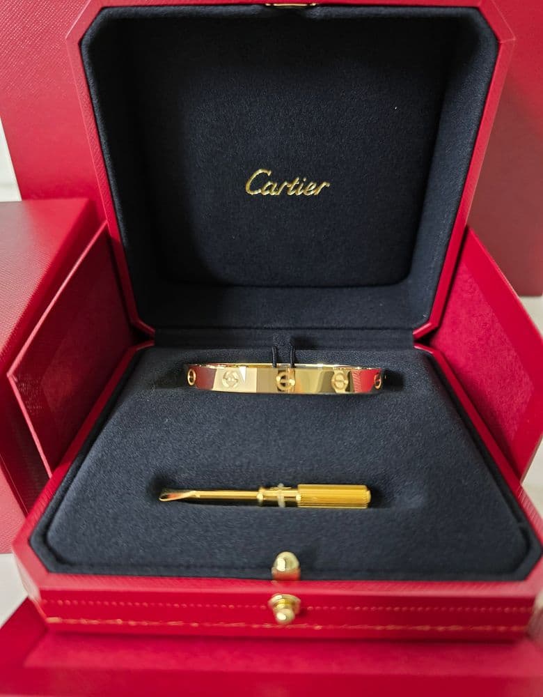 Cartier Love Bracelet, size 17