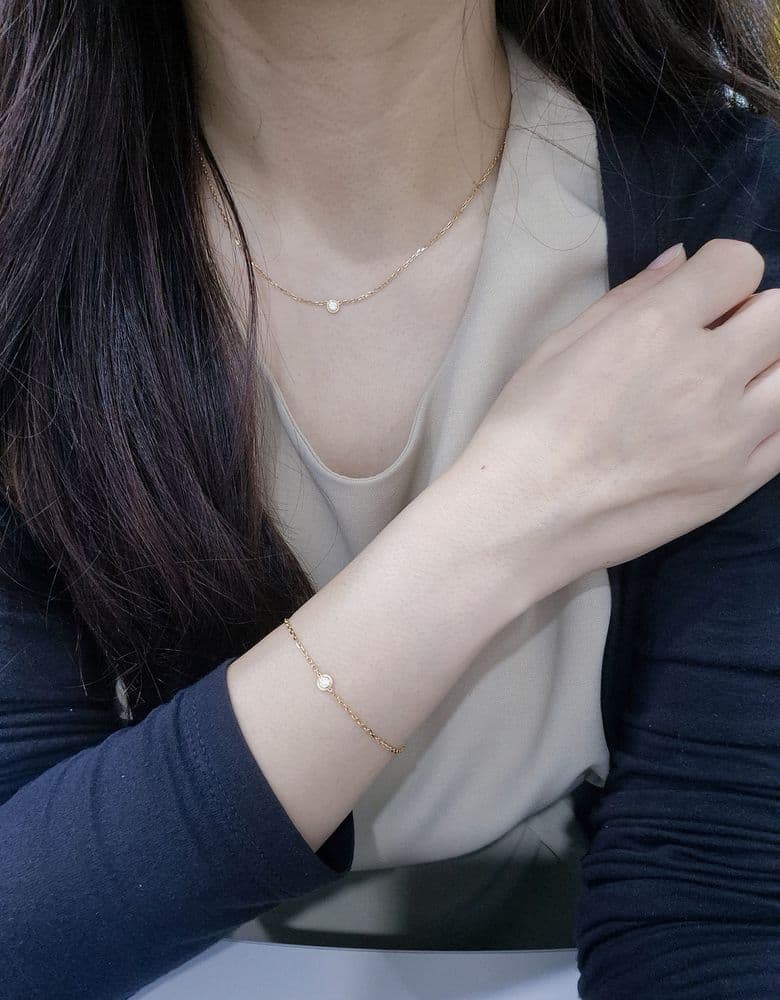 Cartier d'Amour necklace and bracelet