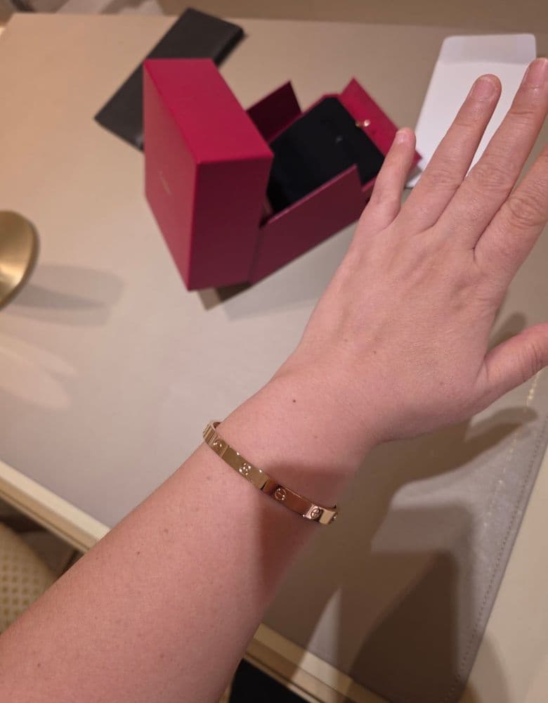 Cartier Love Classic Bangle, size 20
